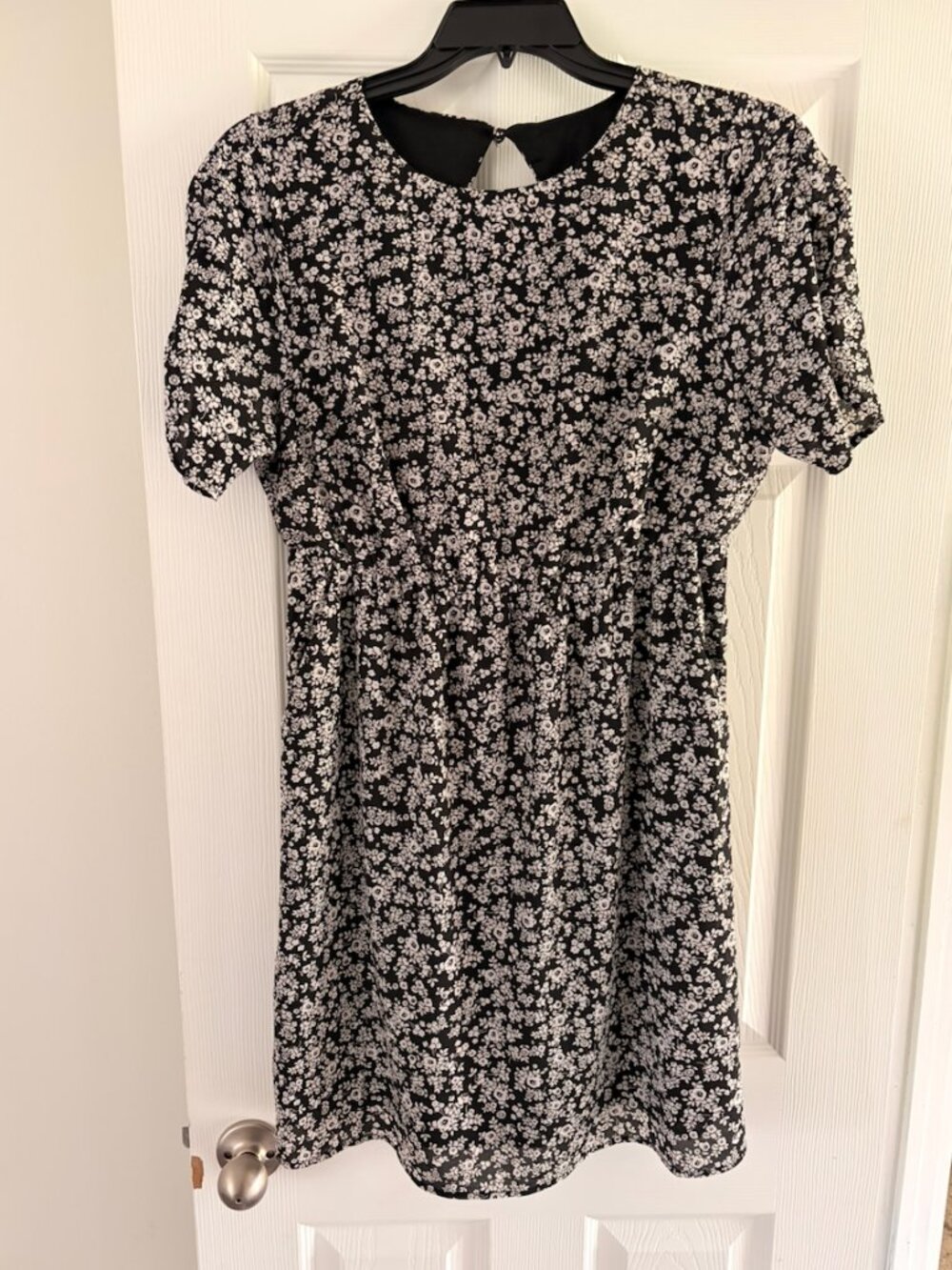 Torrid Mini Black Floral Dress